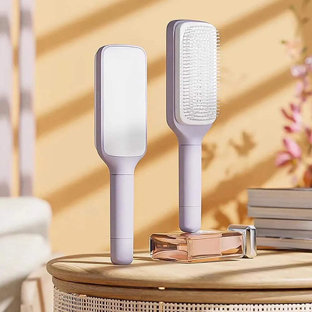 Vibe Geeks Anti-Static Massage Comb Scalable Rotate Lifting